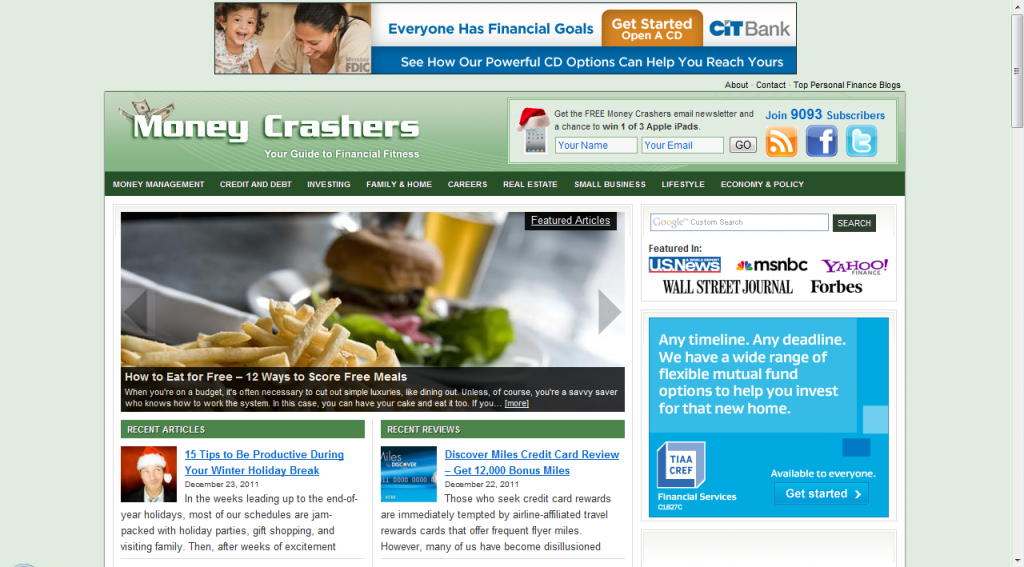homepage